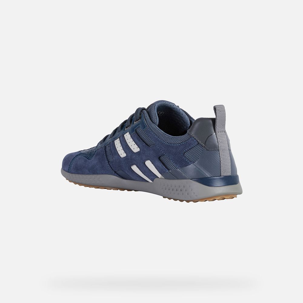 Geox Erkek Spor Ayakkabı Mavi - Snake.2 - DXP-590417